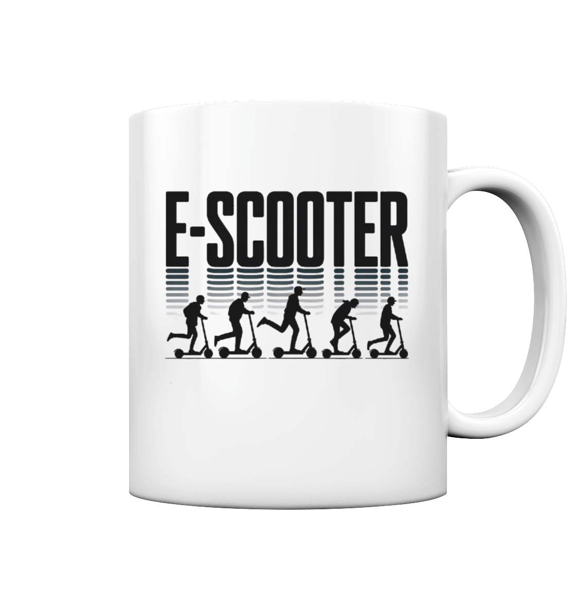 E-Scooter - Tasse glossy
