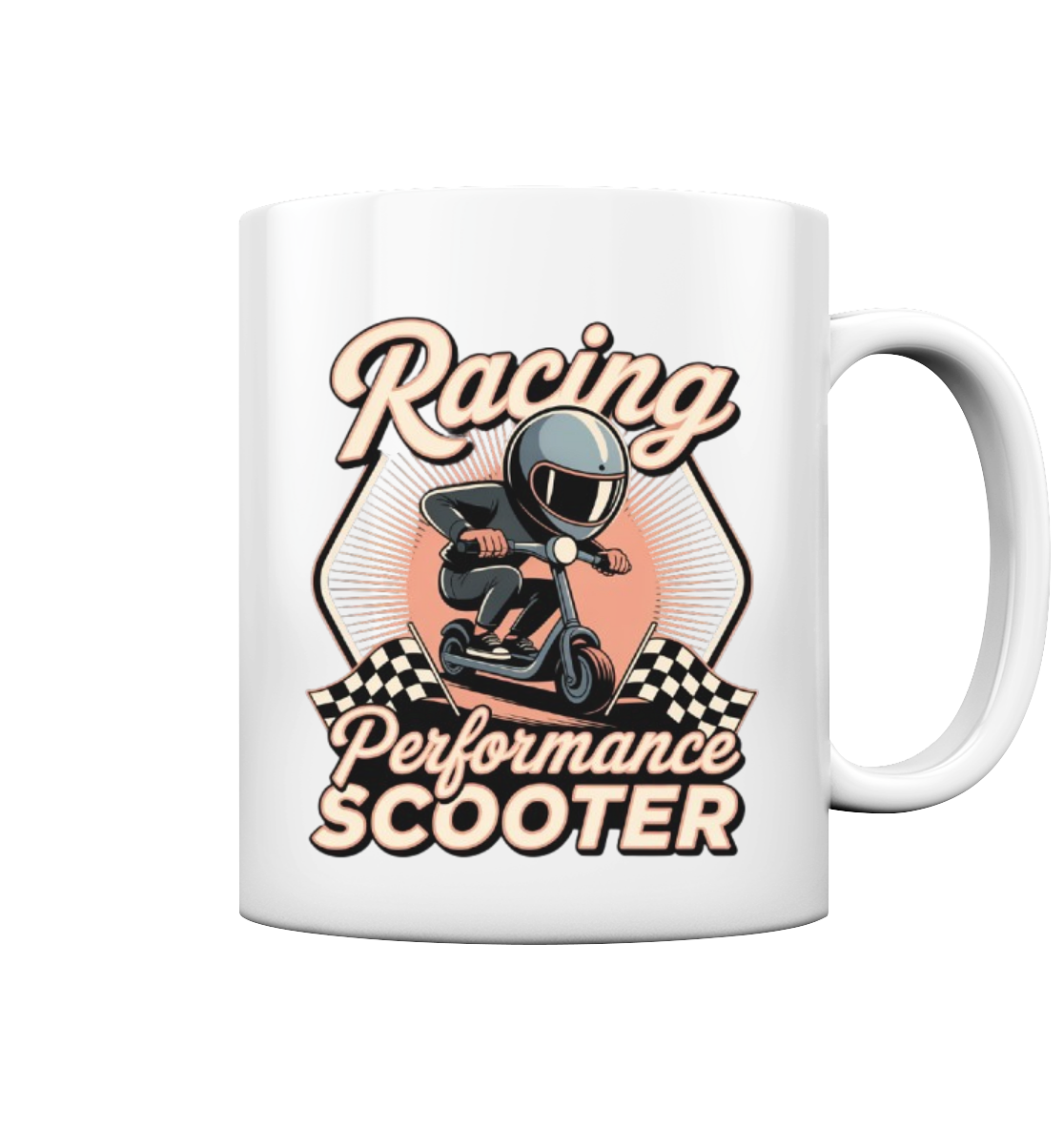 Racing Performance Scooter - Tasse glossy