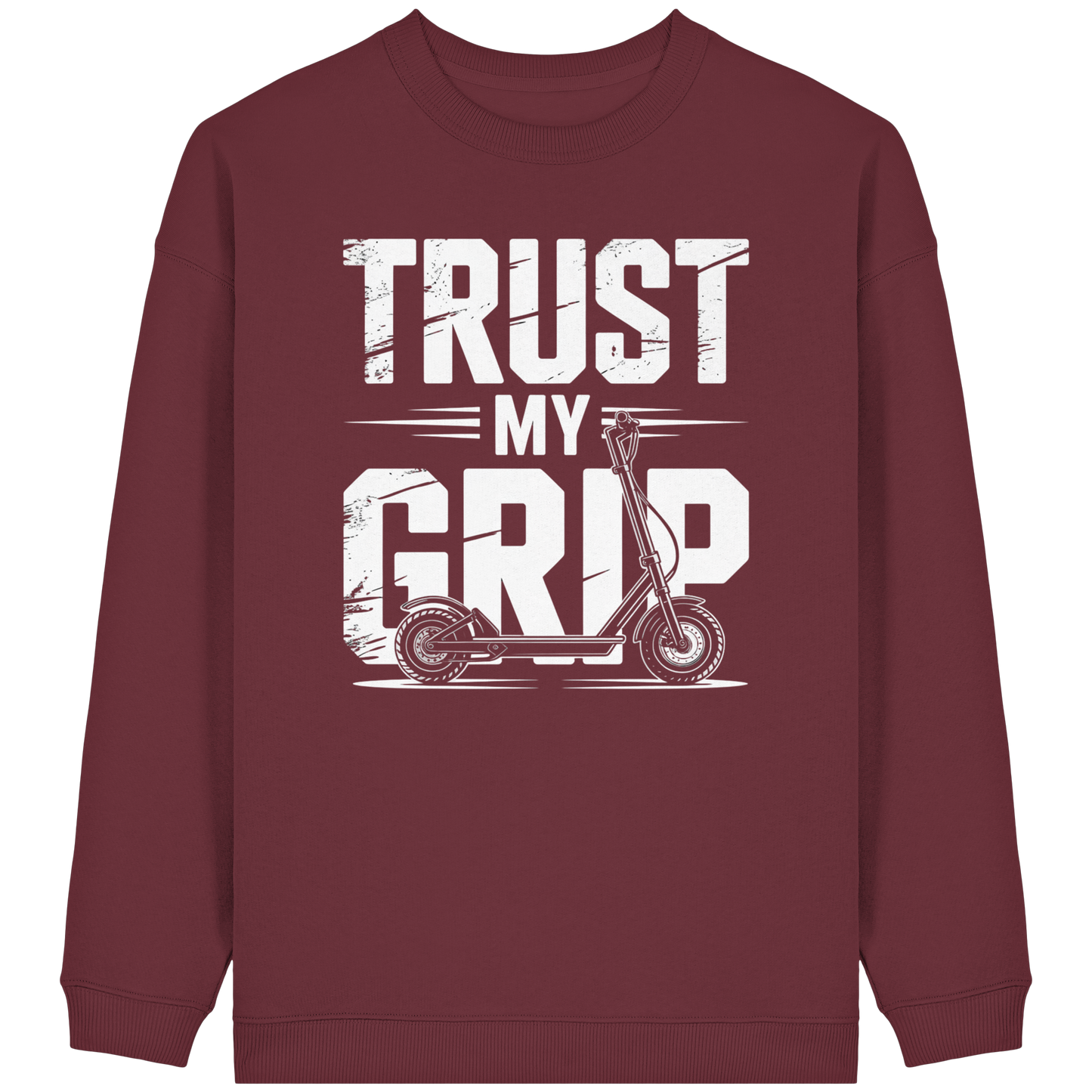 Trust my Grip - Womens Organic Oversized Sweatshirt