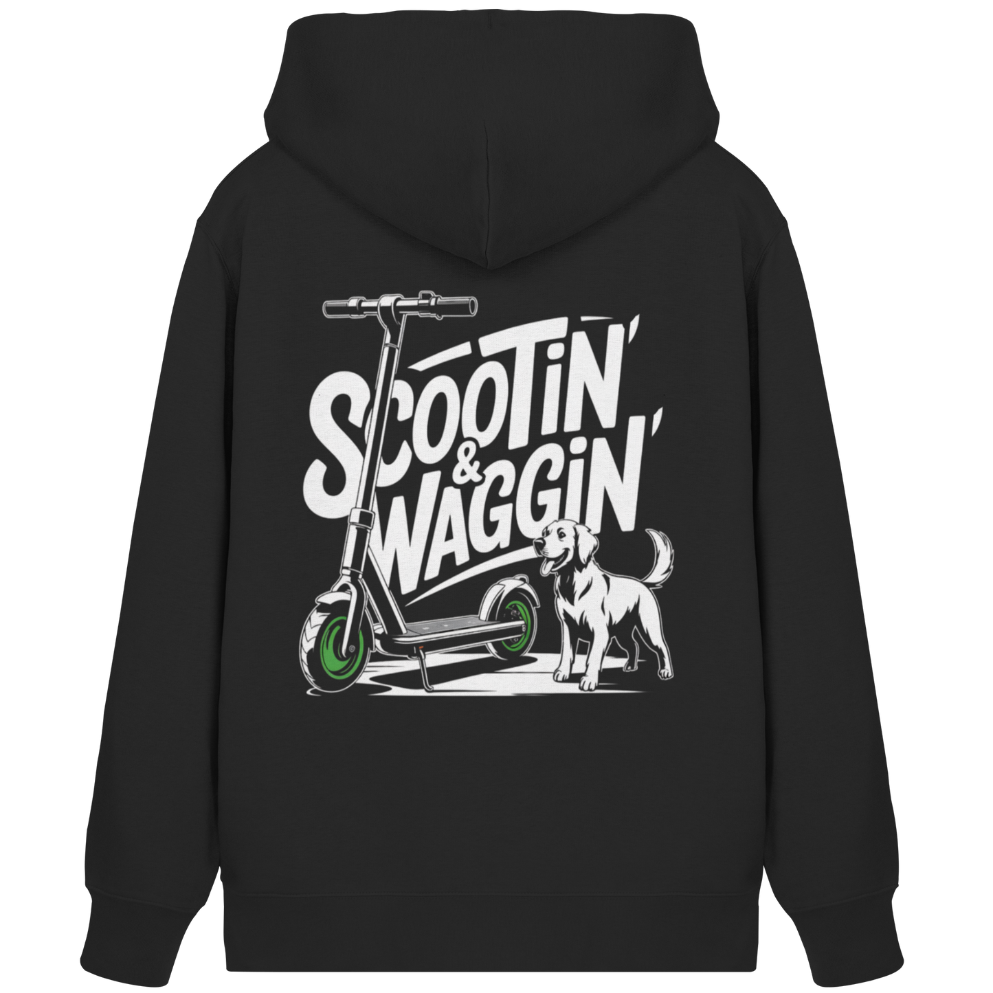 Scootin’ & Waggin’ - Organic Zipper