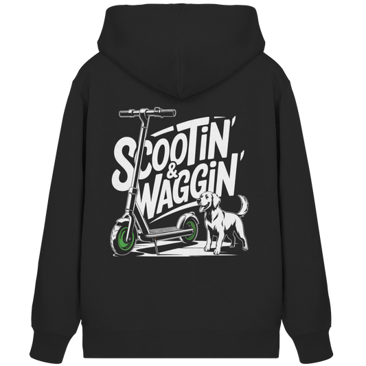 Scootin’ & Waggin’ - Organic Zipper