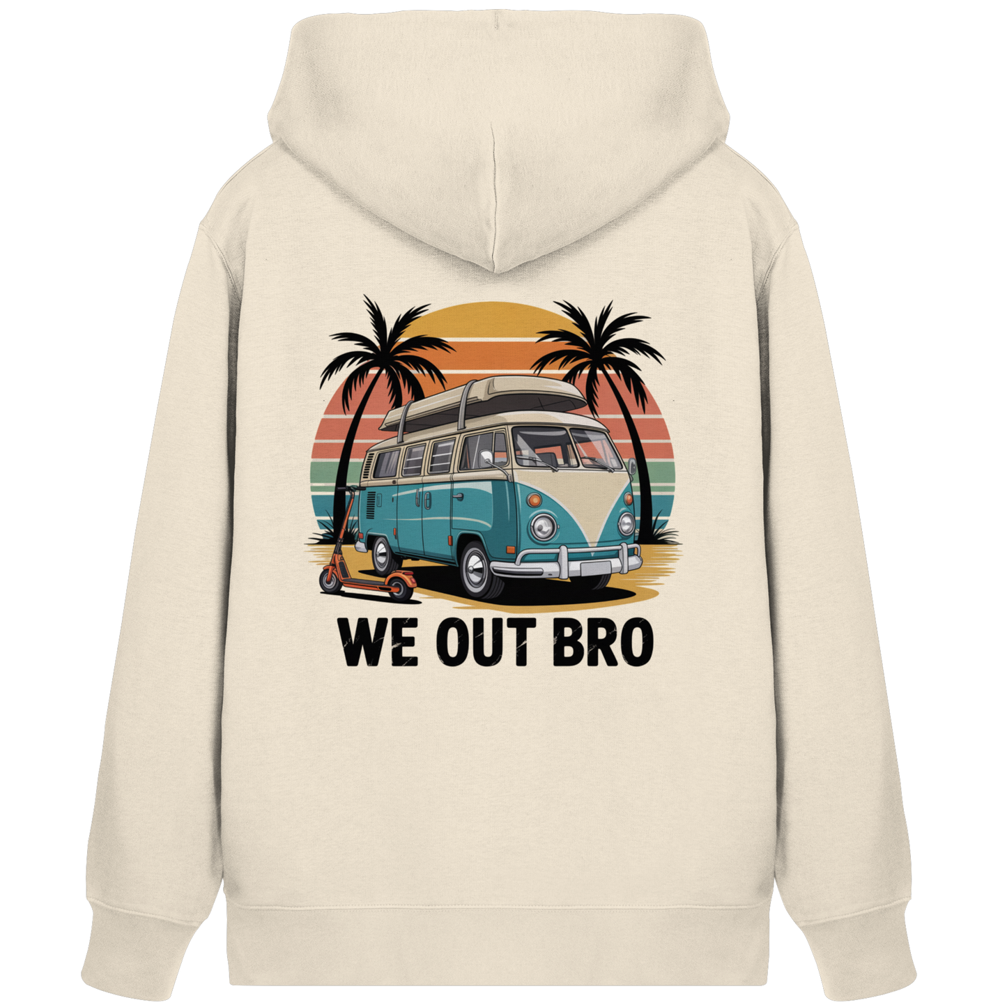 Vanlife We out Bro - Organic Zipper