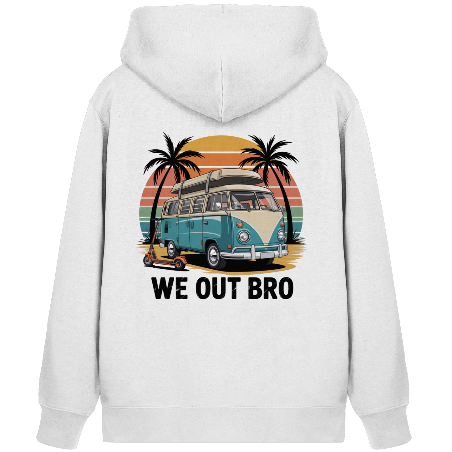 Vanlife We out Bro - Organic Zipper