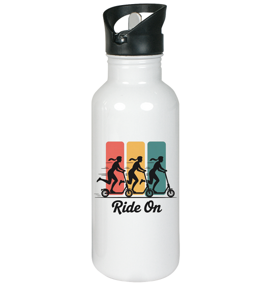 Ride on  - Edelstahl-Trinkflasche