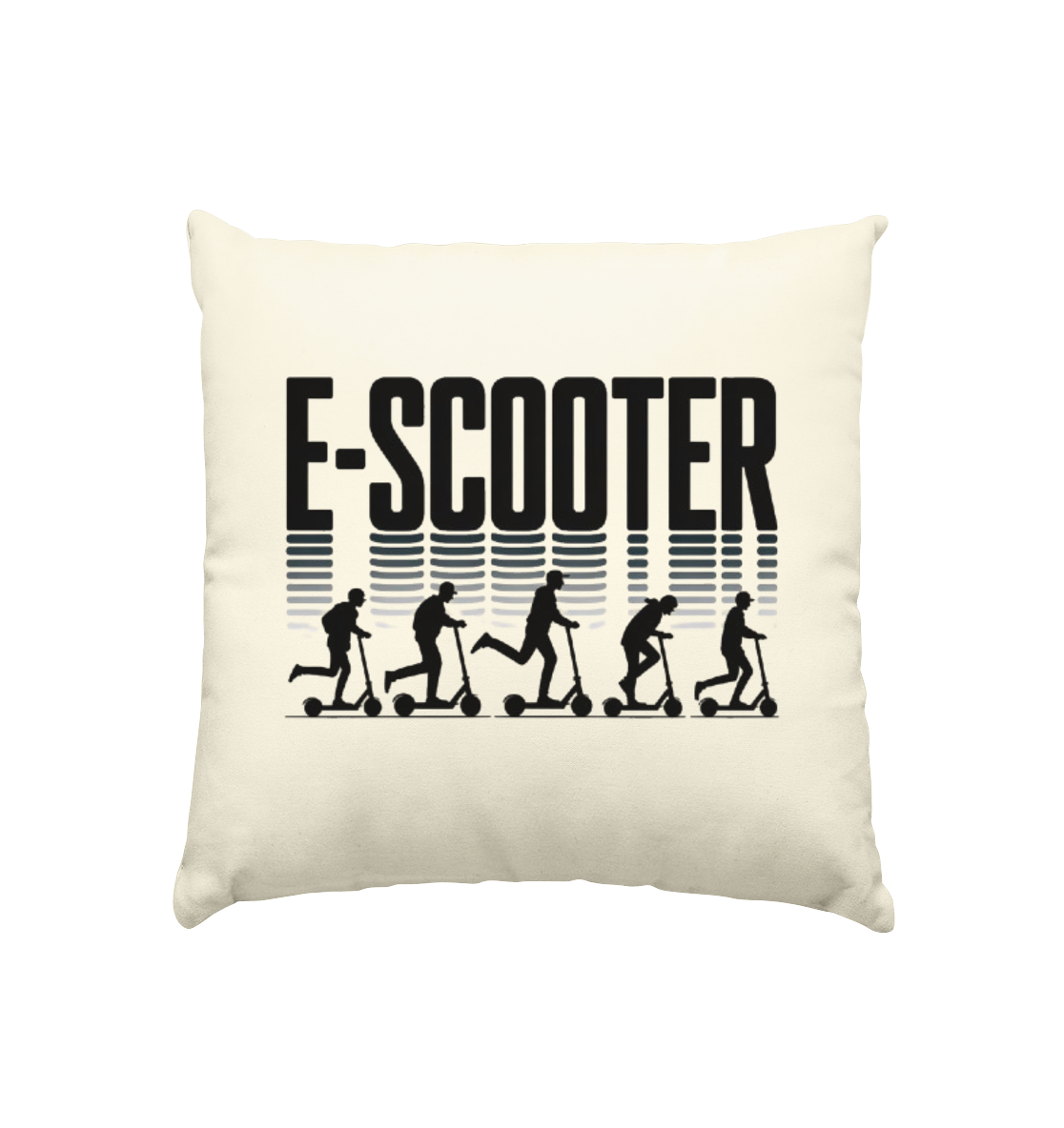 E-Scooter - Kissen natur 40x40cm