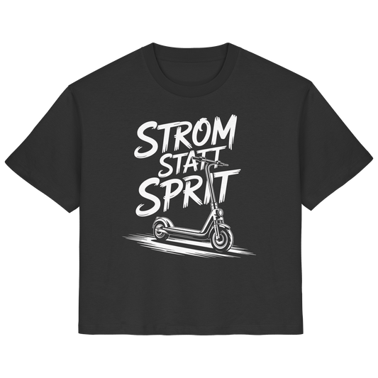 Strom statt Sprit - Ladies Organic Shirt