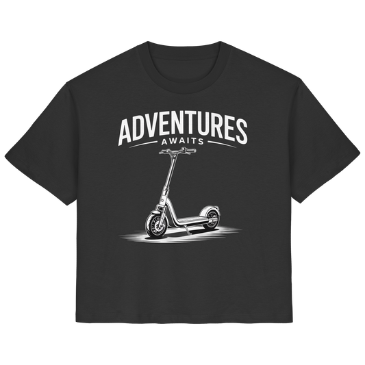 Adventure Awaits - Ladies Organic Shirt