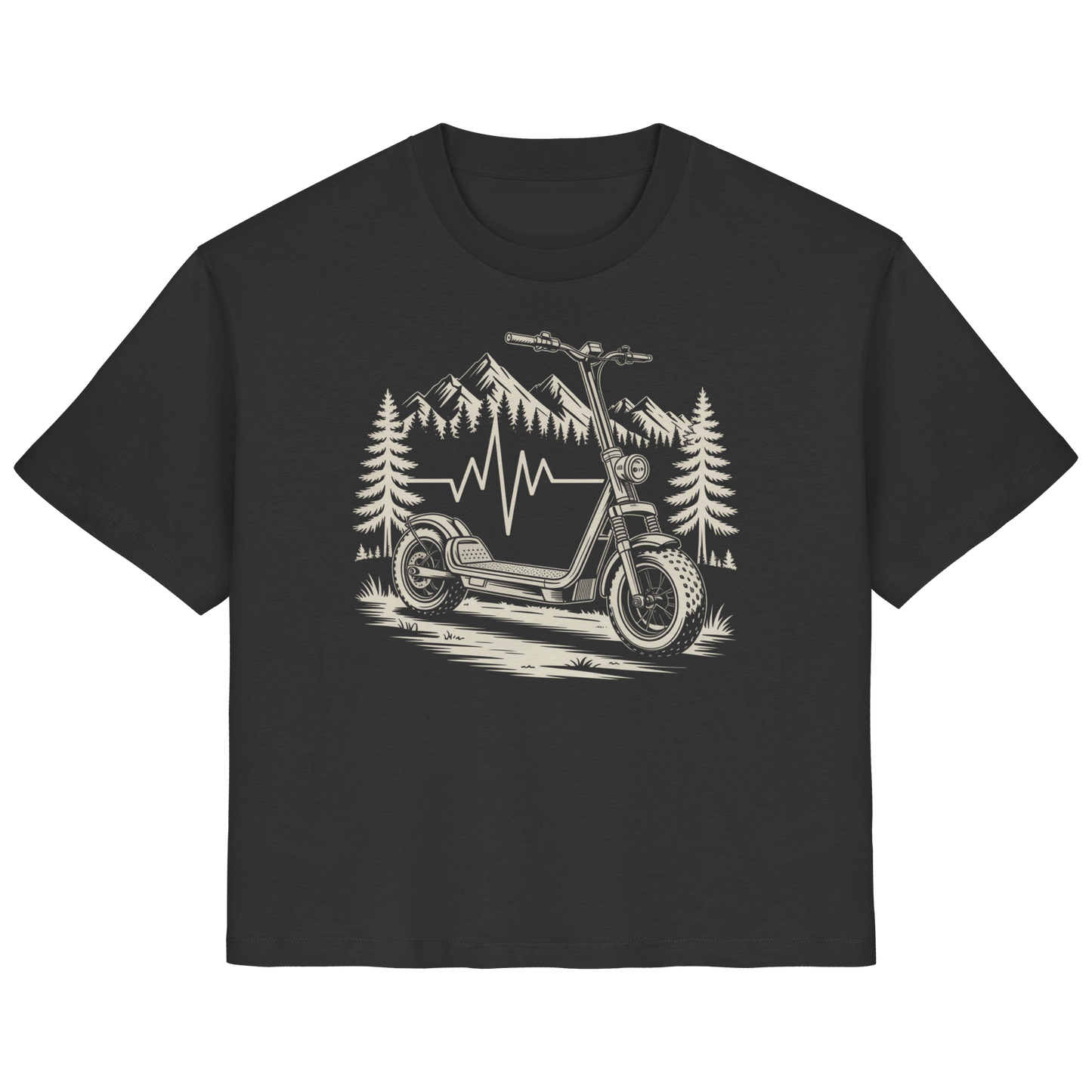 Heartbeat Offroad E-Scooter - Ladies Organic Shirt