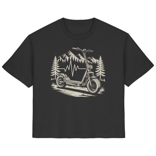 Heartbeat Offroad E-Scooter - Ladies Organic Shirt