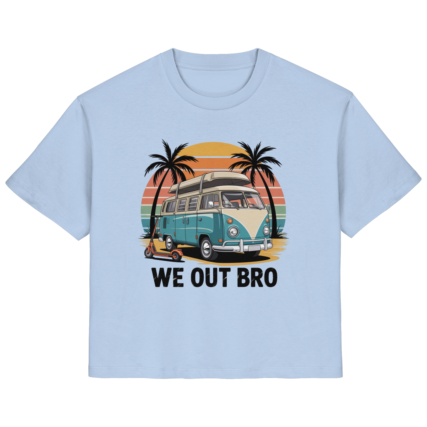 Vanlife We out Bro - Ladies Organic Shirt