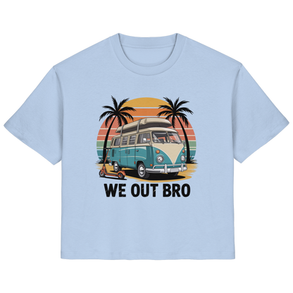 Vanlife We out Bro - Ladies Organic Shirt