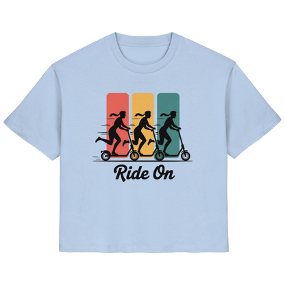 Ride on  - Ladies Organic Shirt