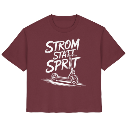 Strom statt Sprit - Ladies Organic Shirt