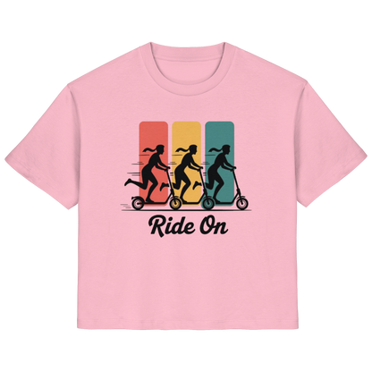 Ride on  - Ladies Organic Shirt