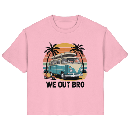 Vanlife We out Bro - Ladies Organic Shirt
