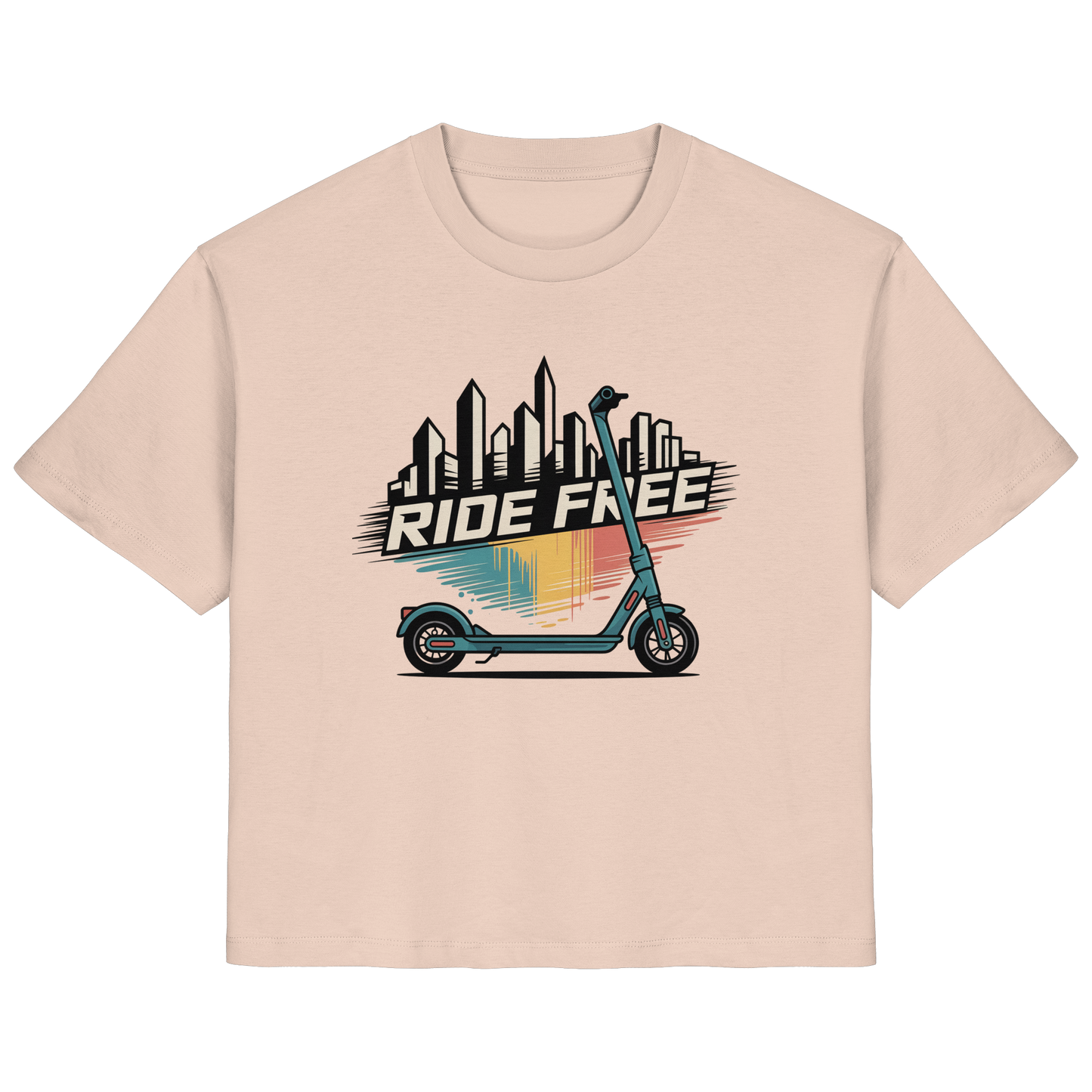 Ride free - Ladies Organic Shirt
