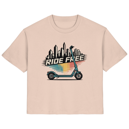 Ride free - Ladies Organic Shirt