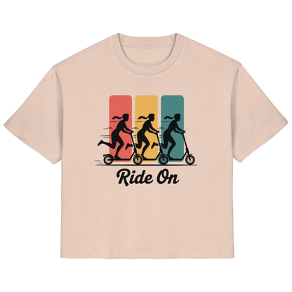 Ride on  - Ladies Organic Shirt