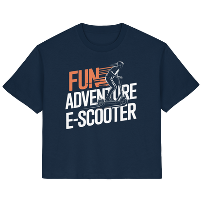 Fun Adventure E-Scooter - Ladies Organic Shirt