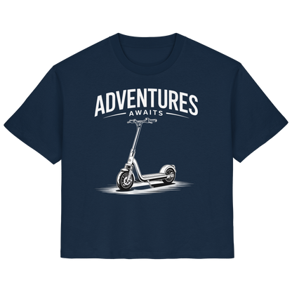 Adventure Awaits - Ladies Organic Shirt