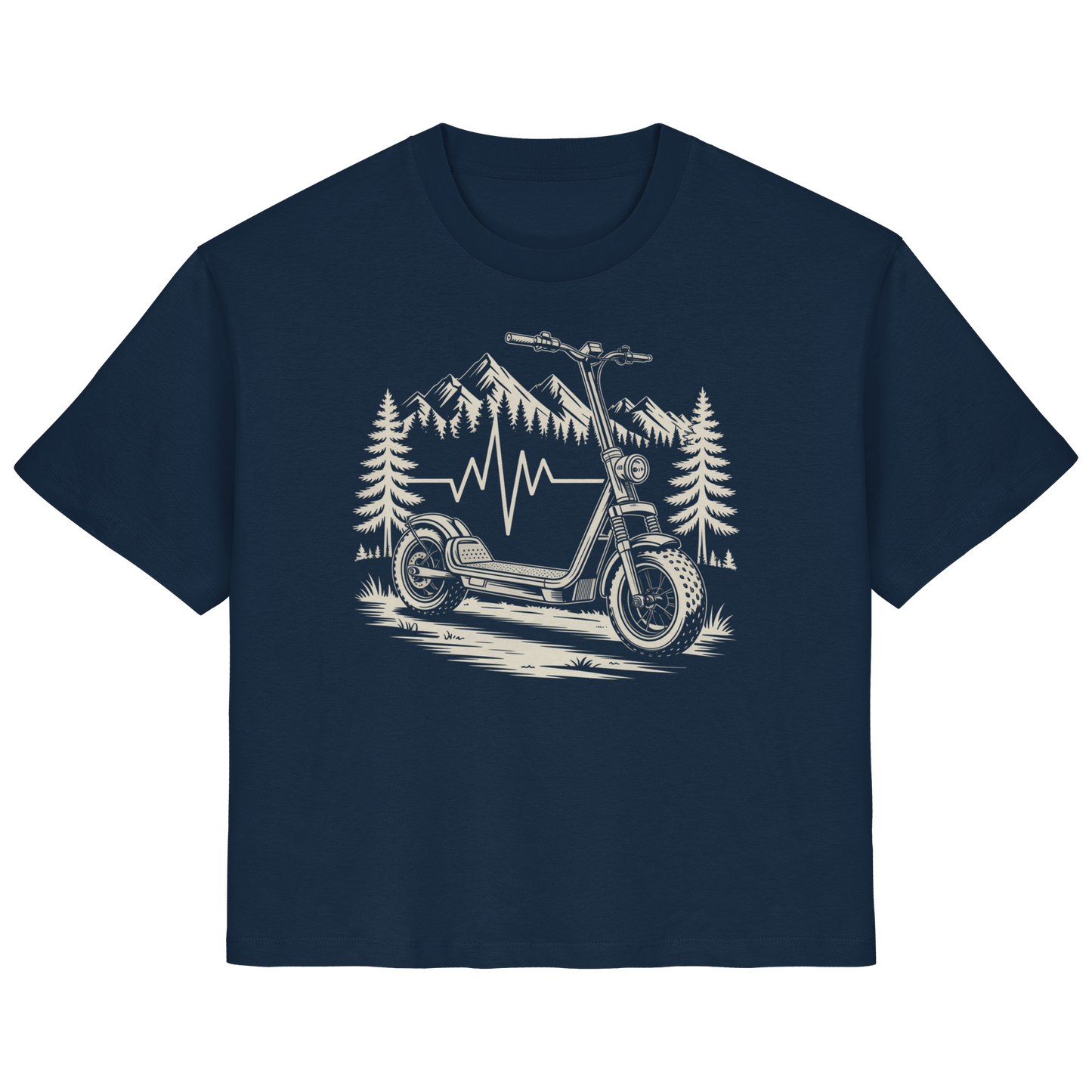 Heartbeat Offroad E-Scooter - Ladies Organic Shirt