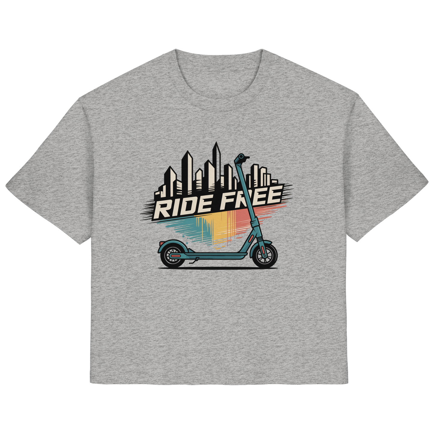 Ride free - Ladies Organic Shirt