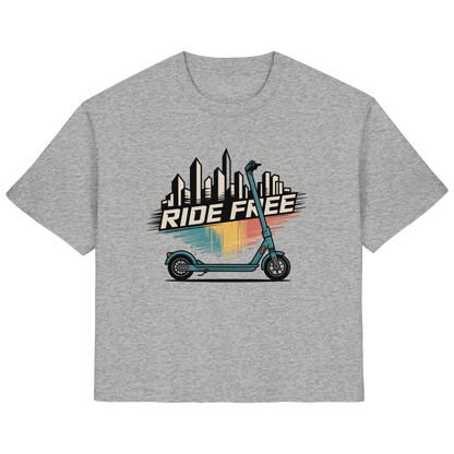 Ride free - Ladies Organic Shirt