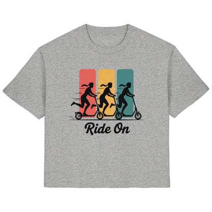 Ride on  - Ladies Organic Shirt