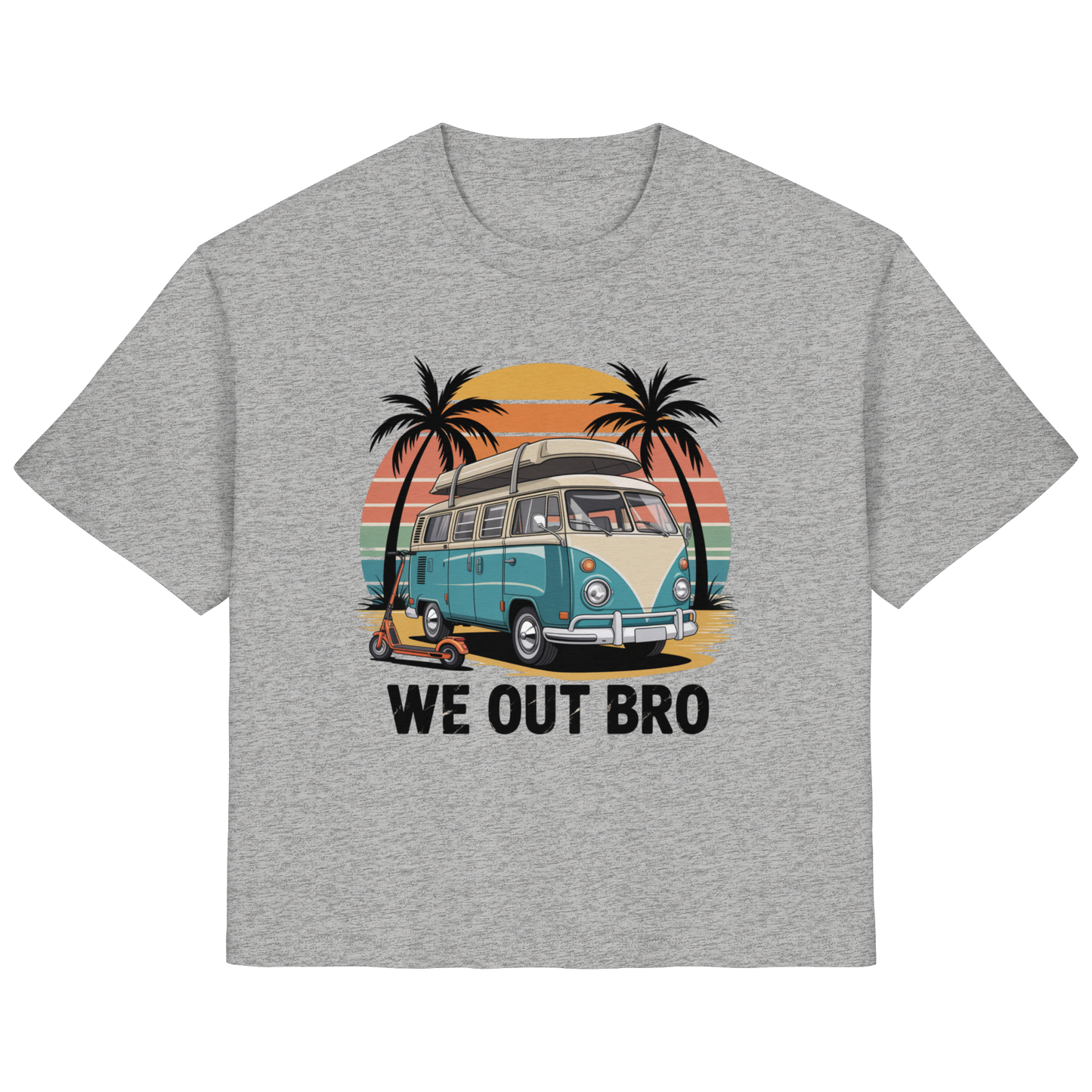 Vanlife We out Bro - Ladies Organic Shirt