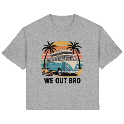 Vanlife We out Bro - Ladies Organic Shirt