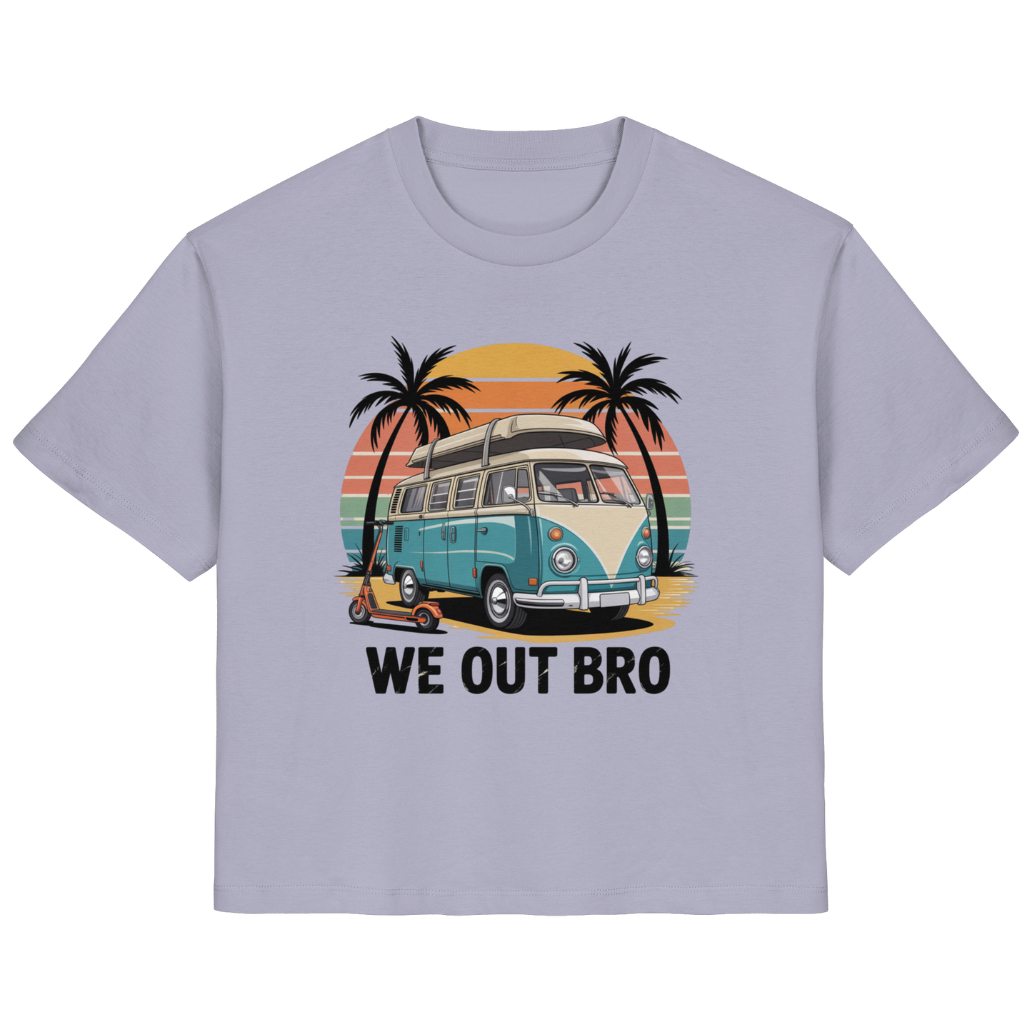 Vanlife We out Bro - Ladies Organic Shirt