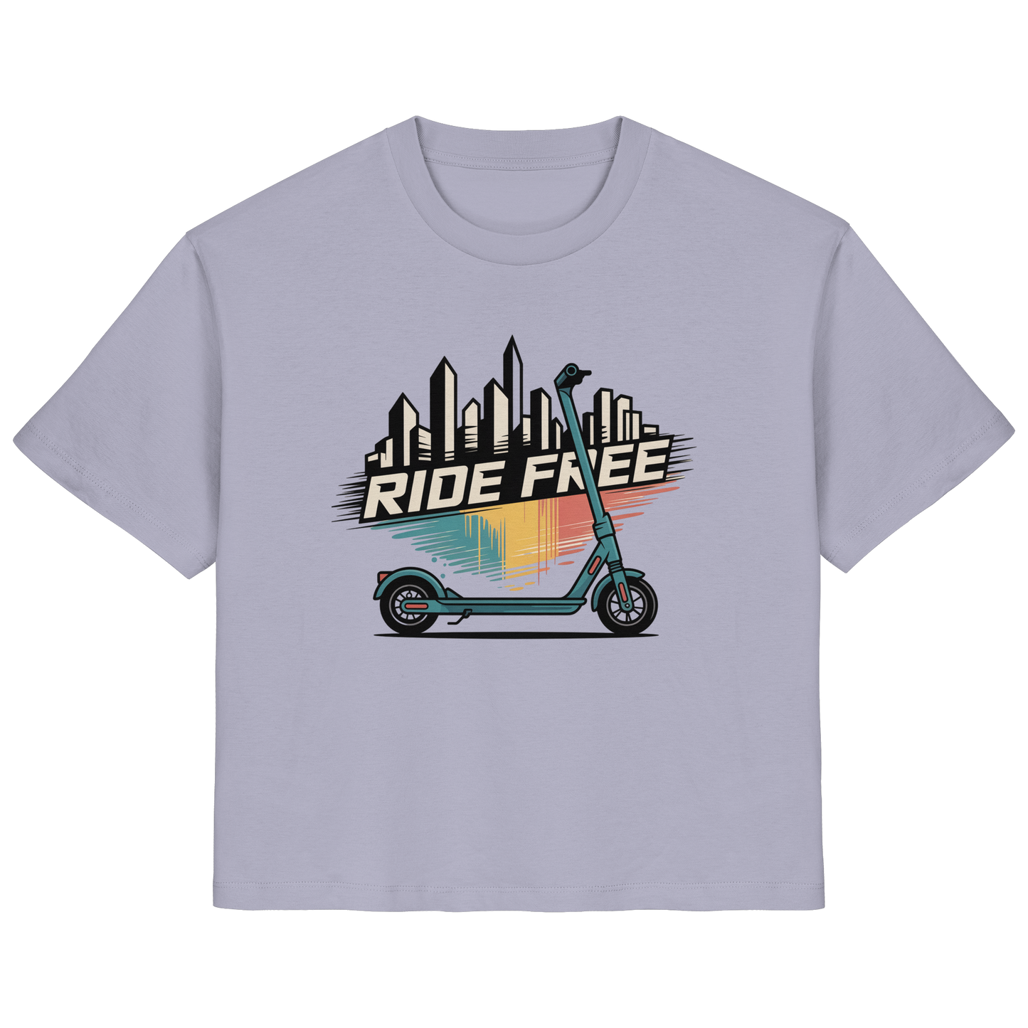 Ride free - Ladies Organic Shirt