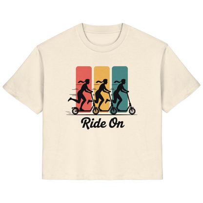 Ride on  - Ladies Organic Shirt