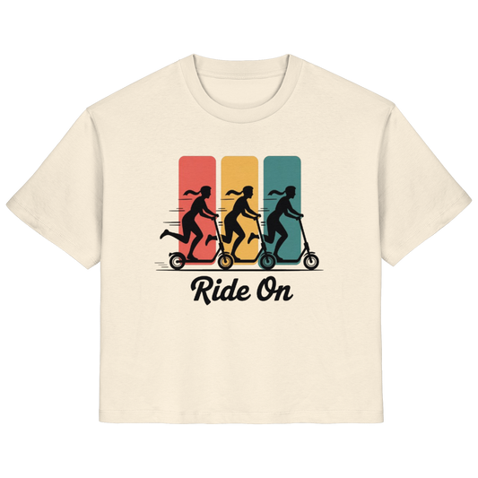 Ride on  - Ladies Organic Shirt