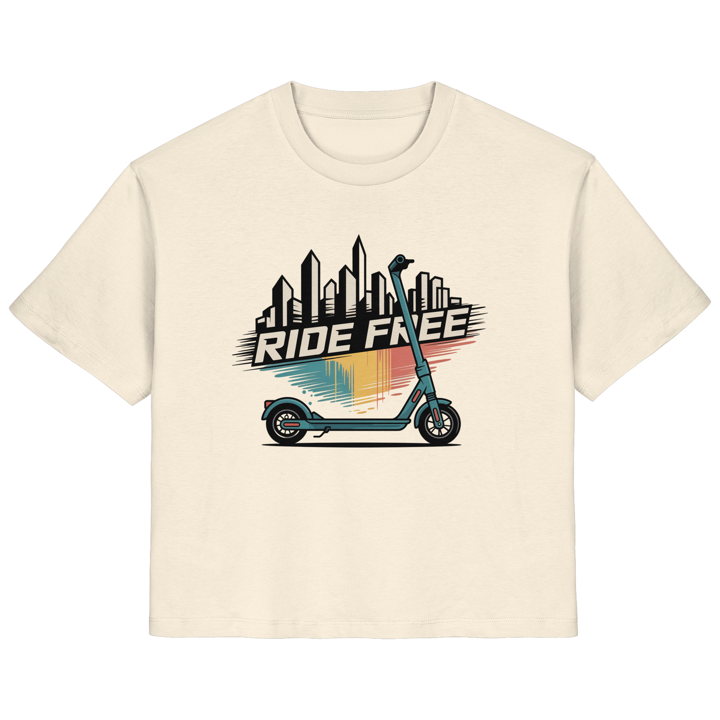 Ride free - Ladies Organic Shirt