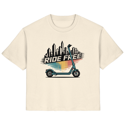 Ride free - Ladies Organic Shirt