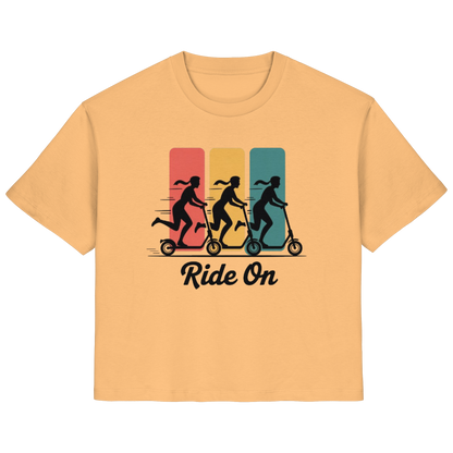 Ride on  - Ladies Organic Shirt