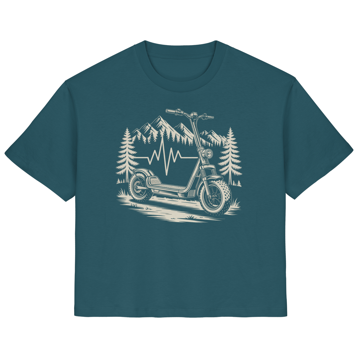 Heartbeat Offroad E-Scooter - Ladies Organic Shirt