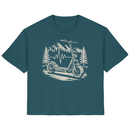 Heartbeat Offroad E-Scooter - Ladies Organic Shirt