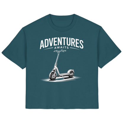 Adventure Awaits - Ladies Organic Shirt