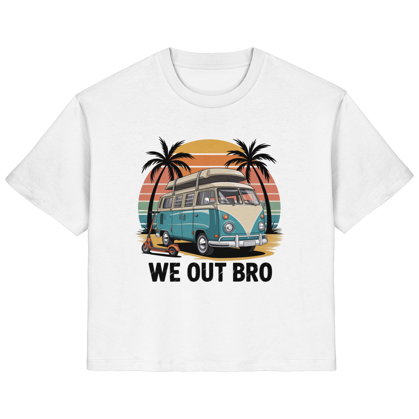 Vanlife We out Bro - Ladies Organic Shirt