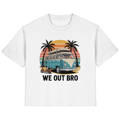 Vanlife We out Bro - Ladies Organic Shirt