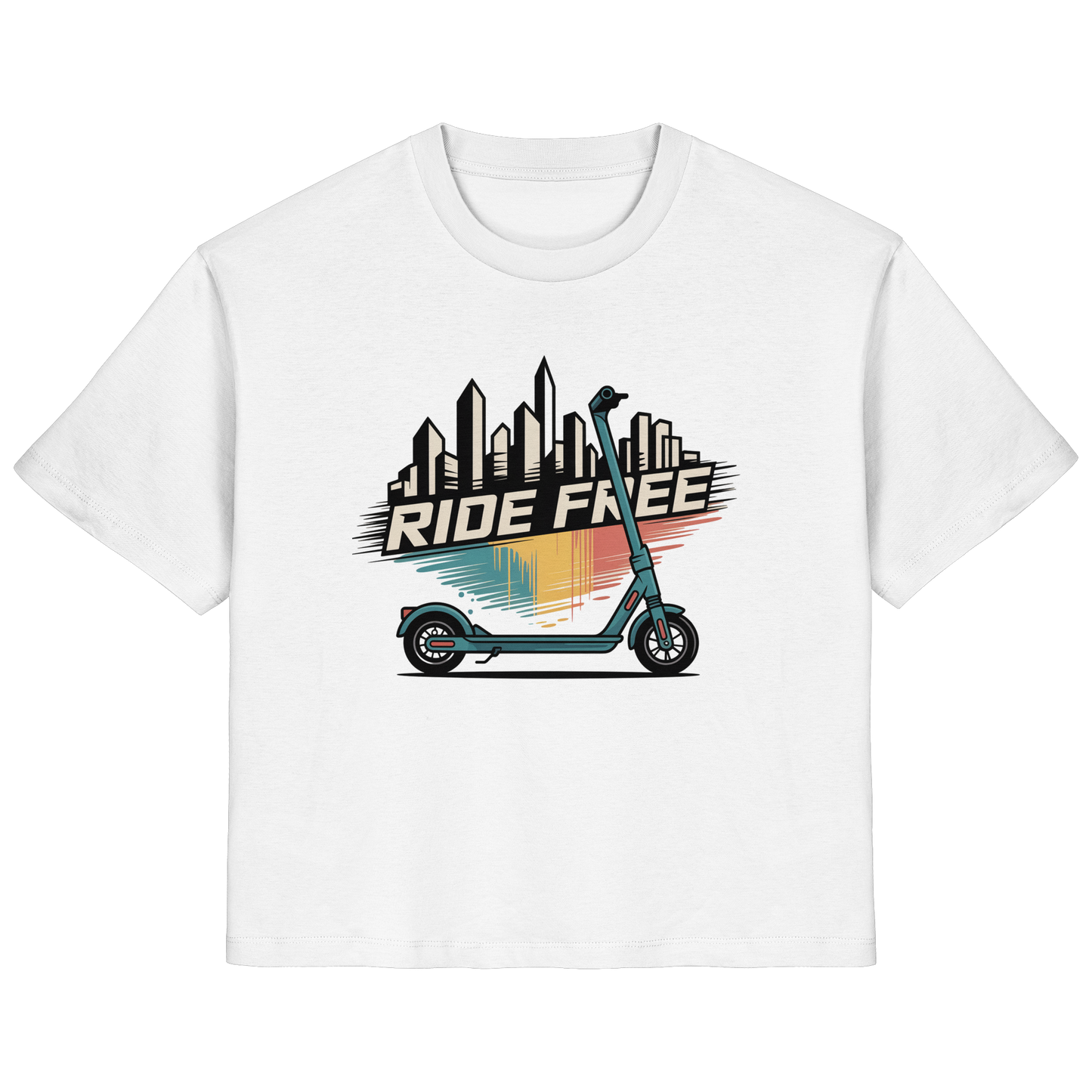 Ride free - Ladies Organic Shirt