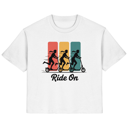 Ride on  - Ladies Organic Shirt