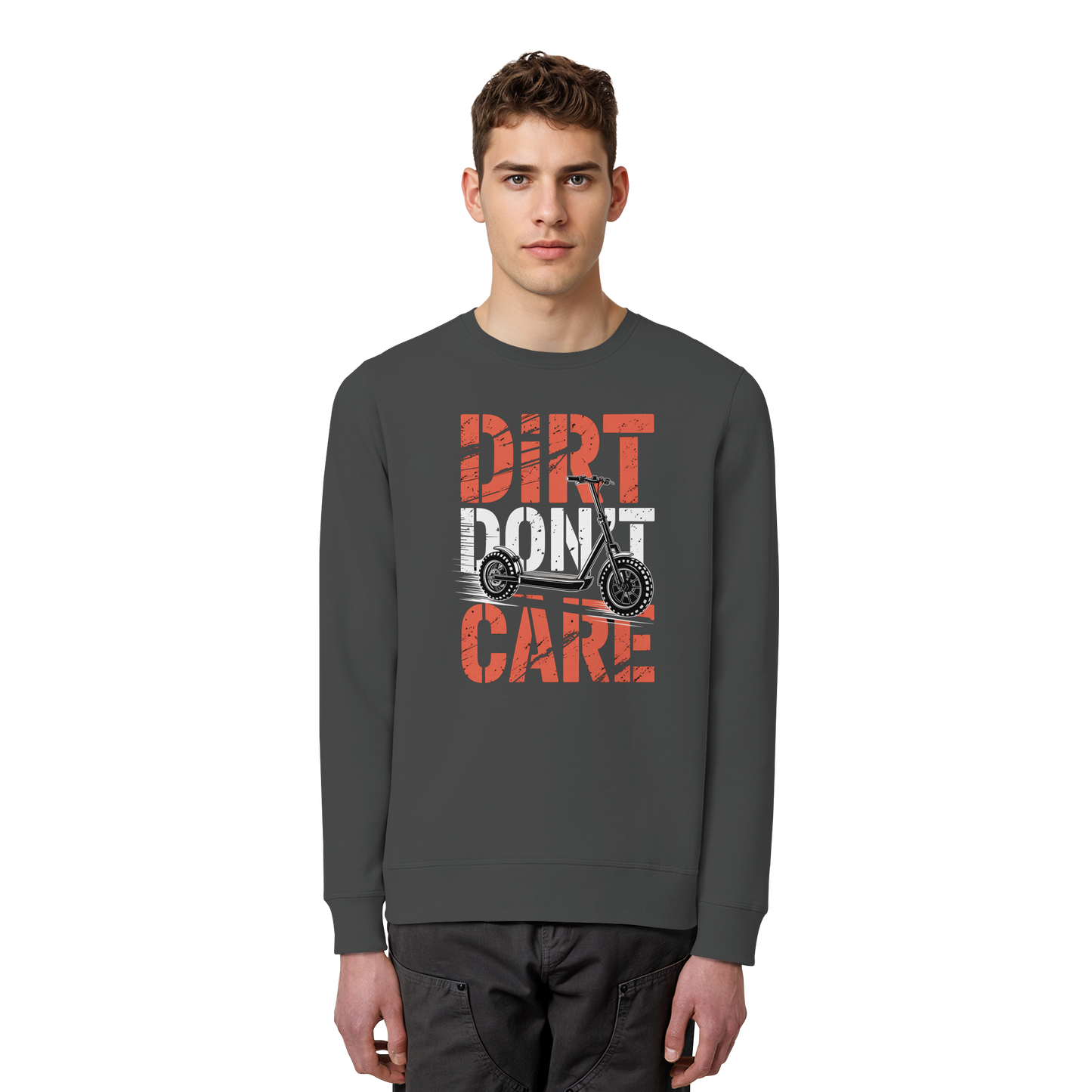 Dirt don't care - Organic Basic Unisex Sweatshirt
