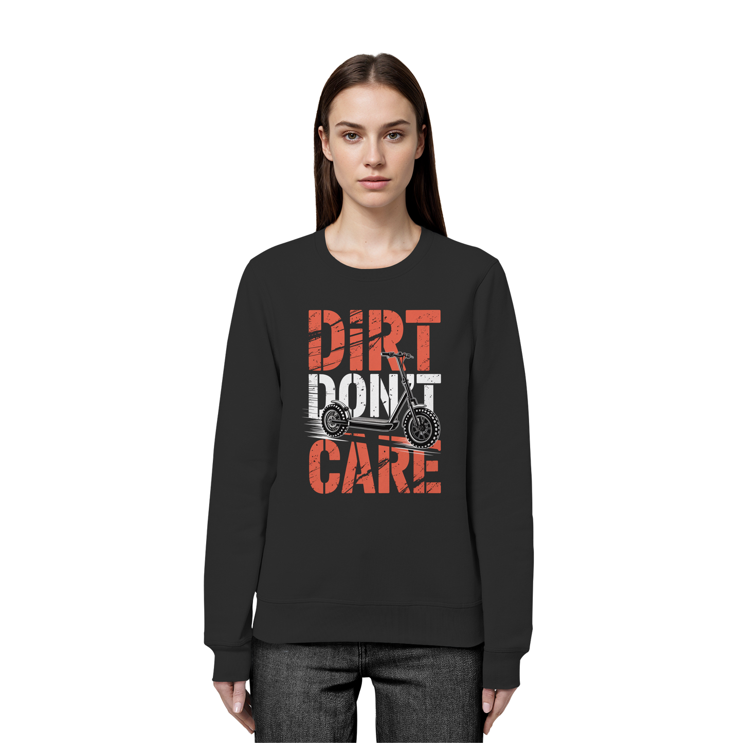 Dirt don't care - Organic Basic Unisex Sweatshirt