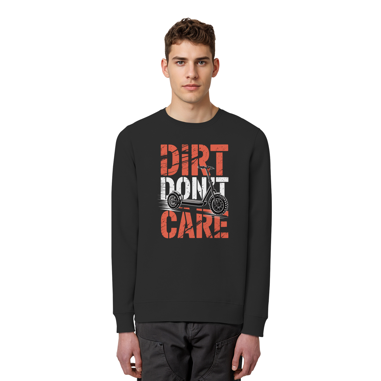 Dirt don't care - Organic Basic Unisex Sweatshirt
