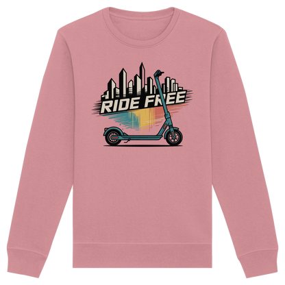 Ride free - Organic Basic Unisex Sweatshirt