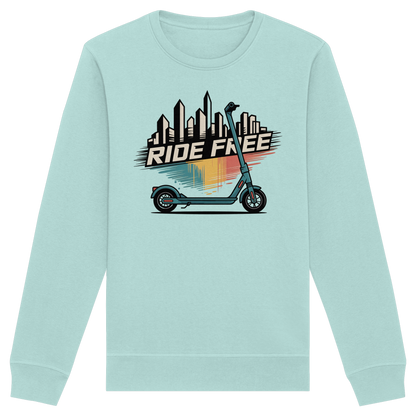 Ride free - Organic Basic Unisex Sweatshirt