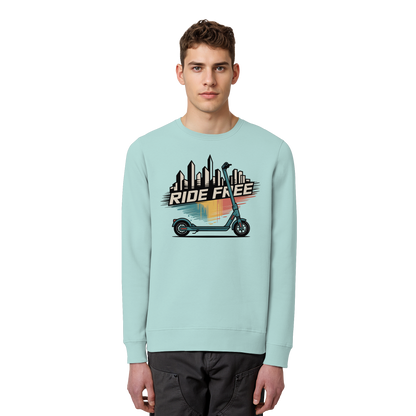 Ride free - Organic Basic Unisex Sweatshirt